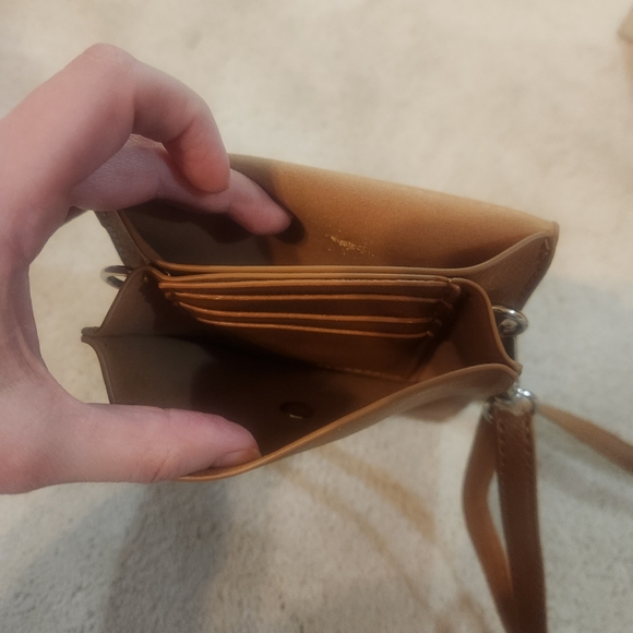 NWOT Se Osto Womens Small Crossbody Bag, Tassel Cell Phone Purse Holder Wallet - Picture 2 of 6